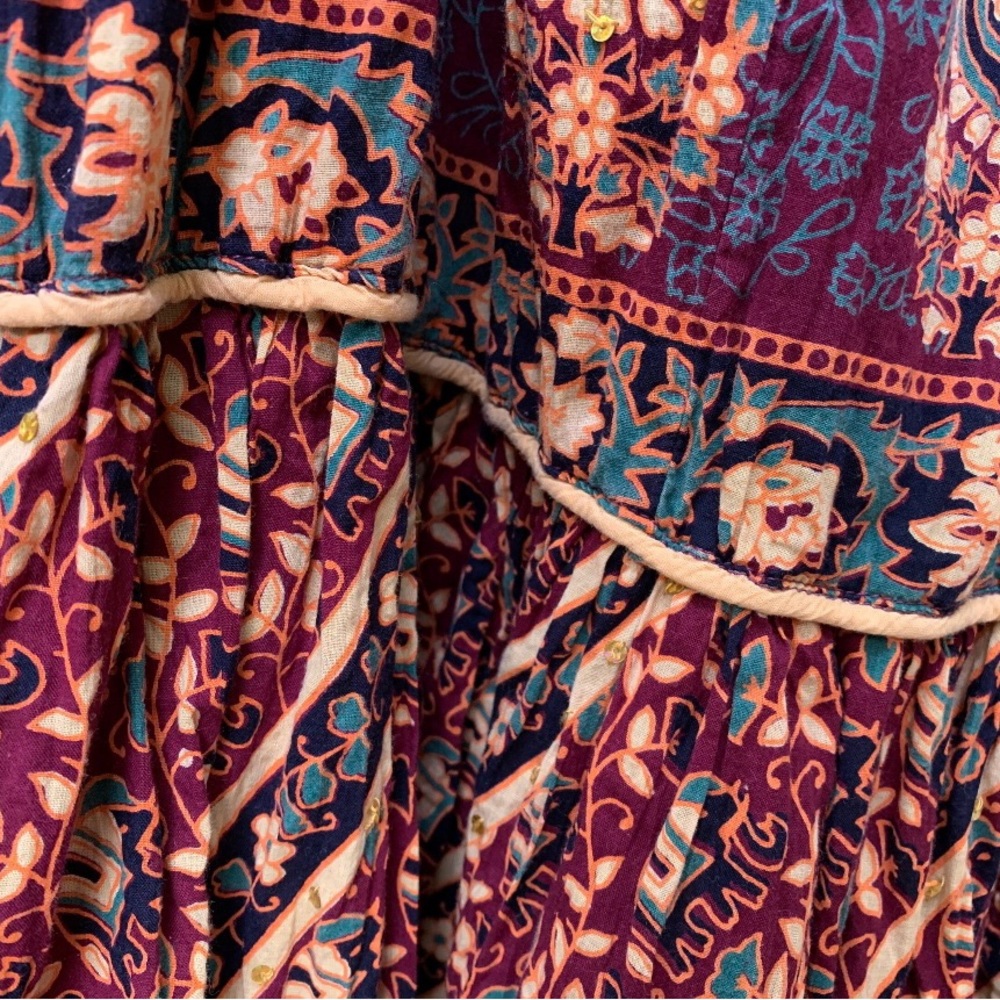 Boho Vintage Festival Skirt - Picture 9 of 11